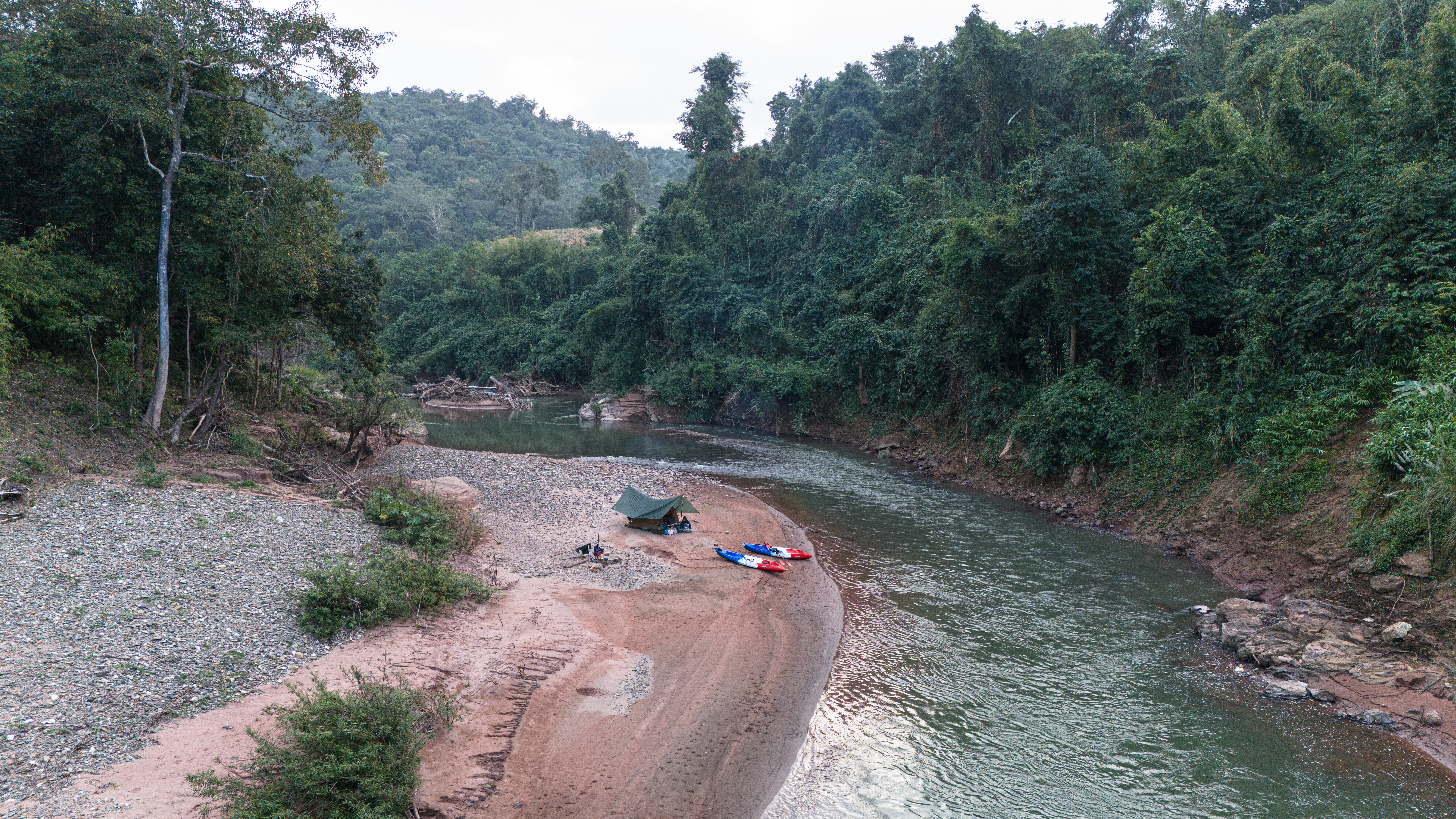 Kayak ทุ่งช้าง - เชียงกลาง ผจญภัยป่าต้นน้ำ